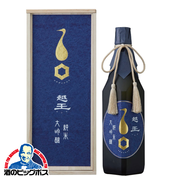 日本酒 純米大吟醸 越後鶴亀 越王 純米大吟醸 菖蒲 あやめ 木箱入り 720ml×1本『FSH』