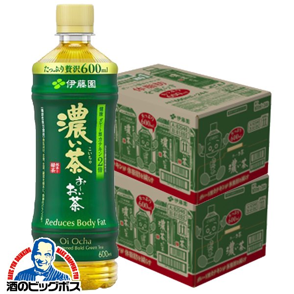 伊藤園 おーいお茶 濃い茶 600ml×2ケース/48本(048)『ITO』