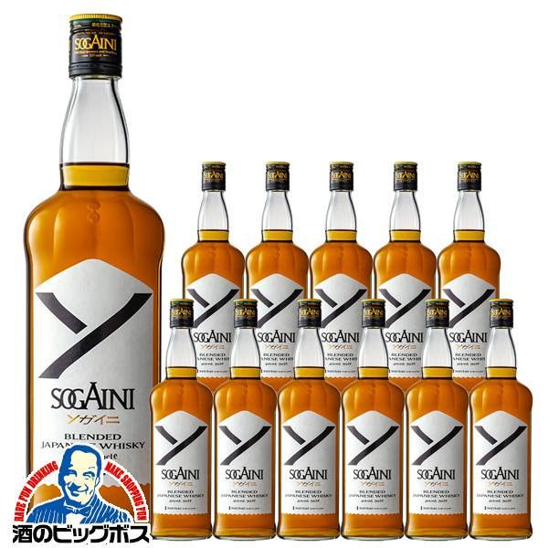 ブレンデッドウイスキー ジャパニーズウイスキー ソガイニ SOGAINI 40度 700ml×1ケース/12本(012)『FSH』 サクラオブルワリーアンドディスティラリー