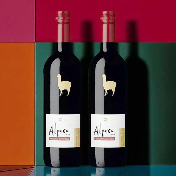 おうちワイン チリワイン ミディアムボディ 赤ワイン アサヒ サンタヘレナ アルパカ カベルネ メルロー 750ml×2本(002)『OMS』