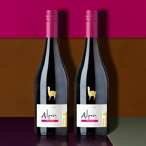 おうちワイン チリワイン ミディアムボディ 赤ワイン アサヒ サンタヘレナ アルパカ ピノ ノワール 750ml×2本(002)『OMS』