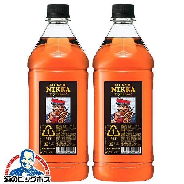 2026年4月14日新発売 1.8Lペット 国産ウイスキー アサヒ ブラックニッカ スペシャル 42度 1800ml×2本(002)『FSH』
