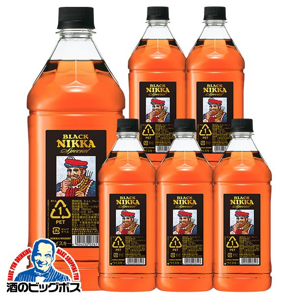 2026年4月14日新発売 1.8Lペット 国産ウイスキー アサヒ ブラックニッカ スペシャル 42度 1800ml×1ケース/6本(006)『FSH』
