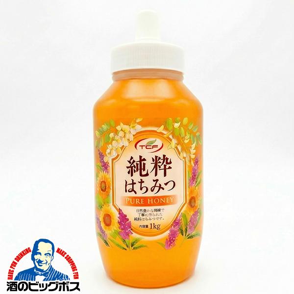 ハチミツ 蜂蜜 天長食品 TCF 純粋はちみつ 1kg×1ケース/12個(012)『OMS』 天然蜂蜜100％