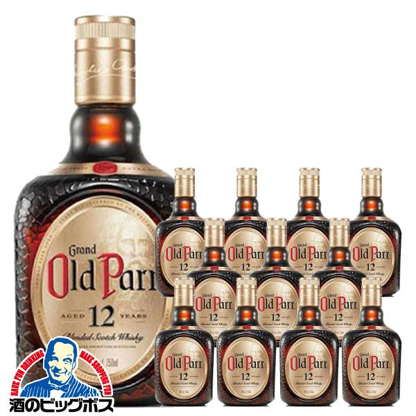 オールドパー スコッチ ウイスキー ブレンデッド オールドパー 12年 正規品 40度 750ml×1ケース/12本(012)『OMS』Old Parr 箱なし