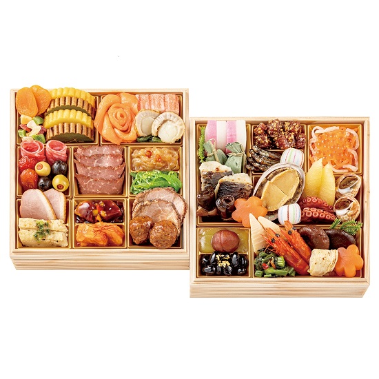 冷凍おせち2人前【大丸・松坂屋おすすめおせち料理】大丸・松坂屋オリジナル厳選I「かなで」和洋中華風二段【販売終了日：2025年12月10日】