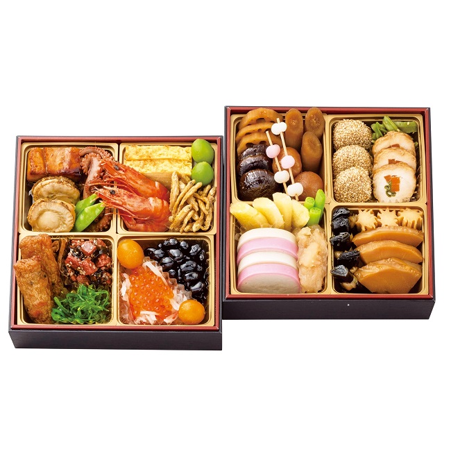 冷凍おせち２～３人前【大丸・松坂屋おすすめおせち料理】日本橋弁松総本店　和風二段【販売終了日：2025年12月10日】