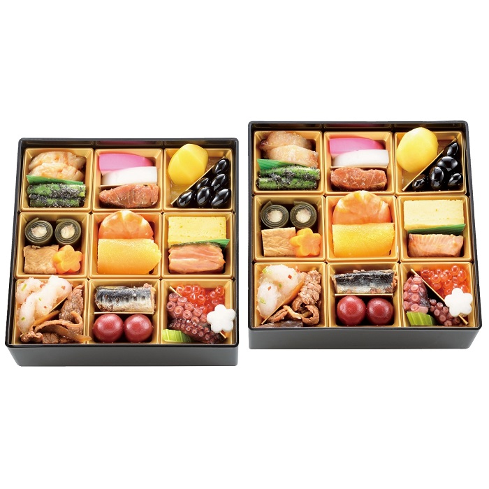 冷凍おせち2人前【大丸・松坂屋おすすめおせち料理】新宿 割烹 中嶋　和風一段二客組【販売終了日：2025年12月10日】