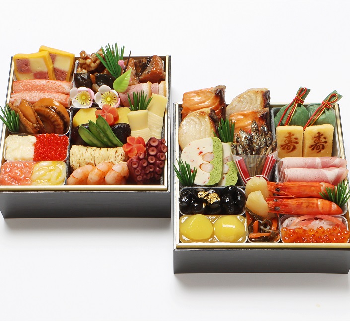 冷凍おせち2人前【大丸・松坂屋おすすめおせち料理】京・料亭 わらびの里　和洋風二段【販売終了日：2025年12月10日】