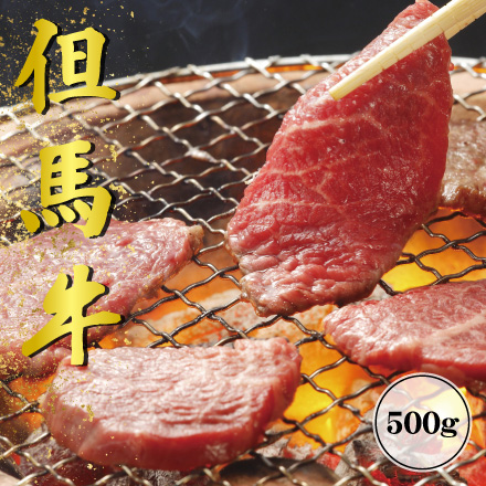 但馬牛 網焼き肉（モモ）500g 兵庫県 近畿地方 美食うまいもん市場
