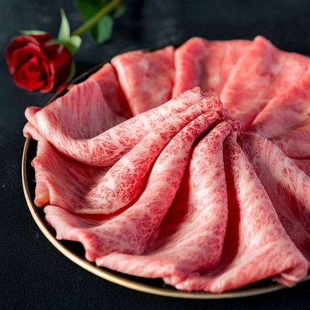 母の日 【花ギフト付】 ブランド和牛 スライス 食べ比べ 300g