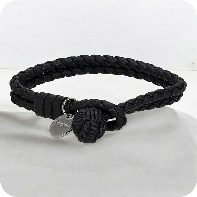 ボッテガ・ヴェネタ ブレスレット レディース ブランド BOTTEGA VENETA 113546-V3UN1 1189 ブラック