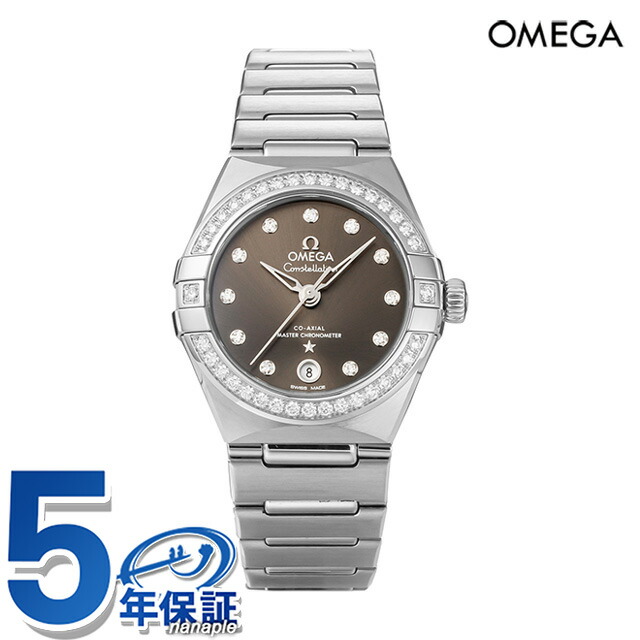 オメガ コンステレーション 29.5mm 自動巻き 腕時計 ブランド レディース OMEGA CONSTELLATION 131.15.29.20.56.001 アナログ グレー スイス製 高級 おしゃれ 防水 プレゼント 女性 実用的