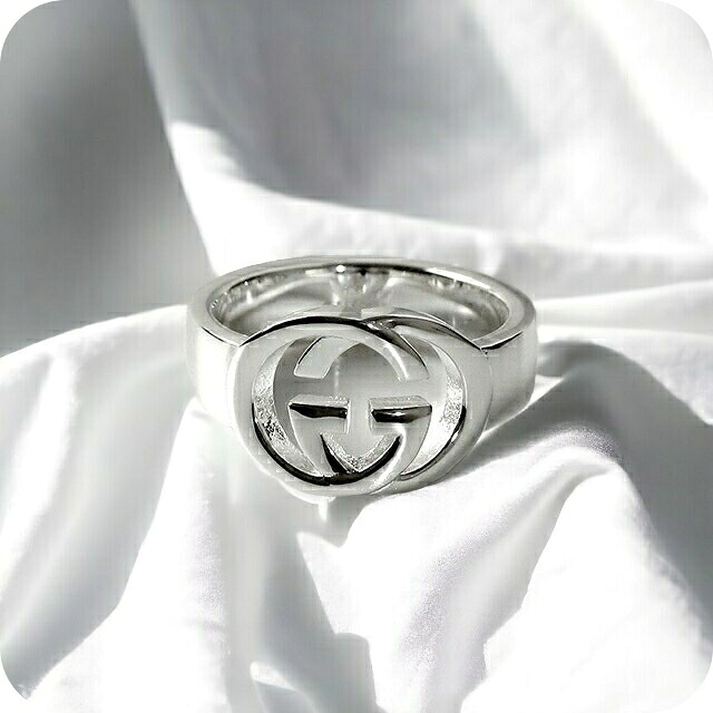 GUCCI 指輪 メンズ グッチ指輪レディース ダブルGリング シルバーブリットリング silver925 アクセサリー SILVER BULLET RING 190483 J8400 8106 記念日 ギフト リング ジュエリー ブランド 高級 おしゃれ プレゼント 男性 実用的 かっこいい
