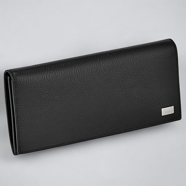 ダンヒル 長財布 メンズ dunhill レザー 19F2910AV001R ブラック ウォレット ブランド 高級 おしゃれ プレゼント 実用的