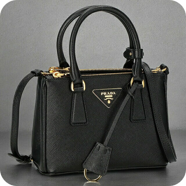 プラダ ハンドバッグ レディース ブランド PRADA レザー 1BA906 ブラック