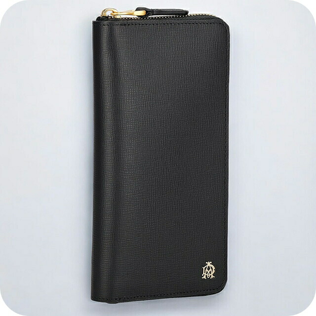 ダンヒル 長財布 メンズ dunhill レザー 22F2204MF001R ブラック ウォレット ブランド 高級 おしゃれ プレゼント 実用的