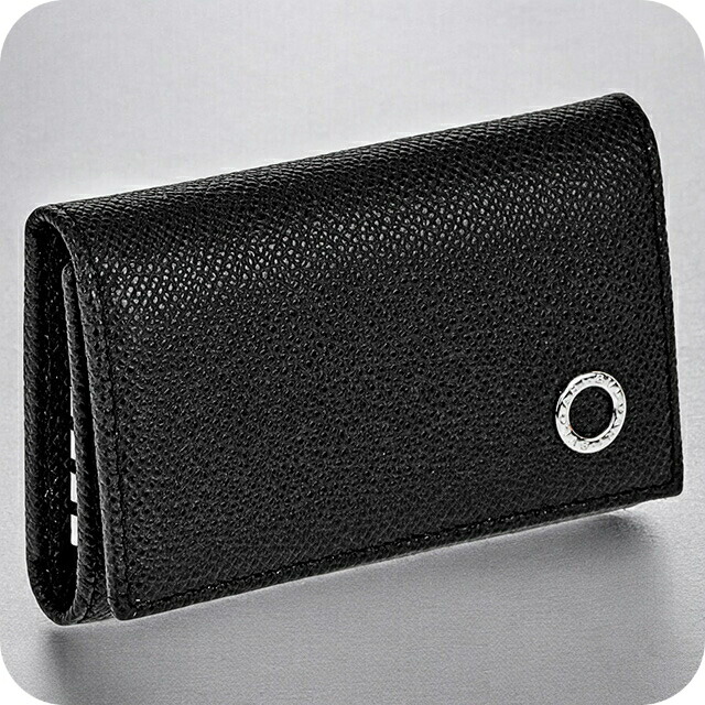ブルガリ キーケース メンズ BVLGARI 282234 BLK ブラック ブランド 高級 おしゃれ プレゼント 実用的