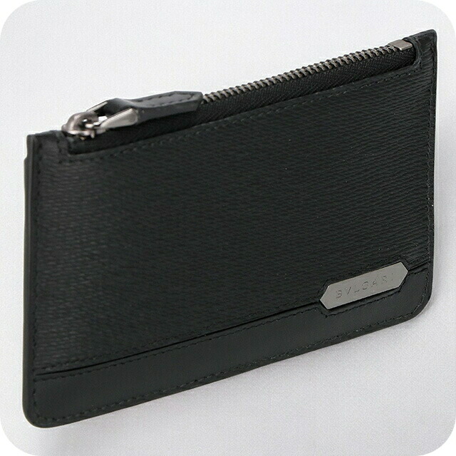 ブルガリ コインケース メンズ BVLGARI レザー 282770 BLK ブラック 小銭入れ 小さい ブランド 高級 おしゃれ プレゼント 実用的