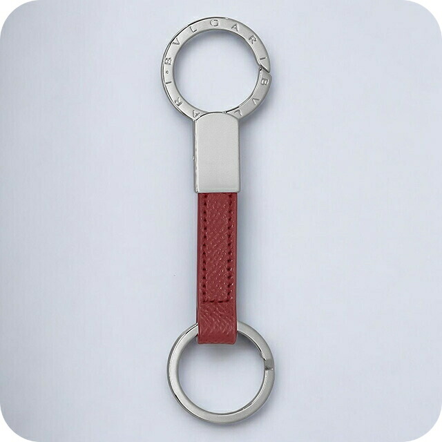 ブルガリ キーホルダー キーリング メンズ BVLGARI 283701 BR ME ブラウン バッグチャーム ブランド 高級 おしゃれ プレゼント 実用的