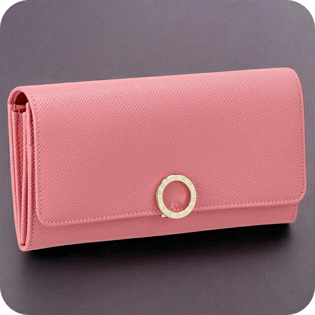 ブルガリ 長財布 レディース BVLGARI 287272 PK ME ピンク ウォレット ブランド 高級 おしゃれ プレゼント 実用的