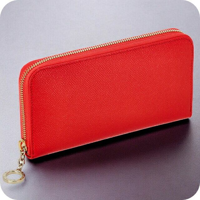 ブルガリ 長財布 レディース BVLGARI レザー 288182 SSCOR レッド ウォレット ブランド 高級 おしゃれ プレゼント 実用的