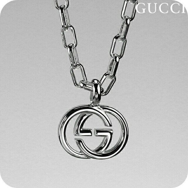 グッチ ネックレス GUCCI チェーン ペンダント シルバー925 ユニセックス メンズ レディース 295710 J8400 8106 シルバー アクセサリー