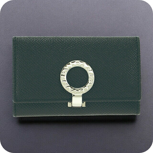 ブルガリ キーケース メンズ レディース BVLGARI レザー 30422GRAIN BLK ブラック ブランド 高級 おしゃれ プレゼント 実用的