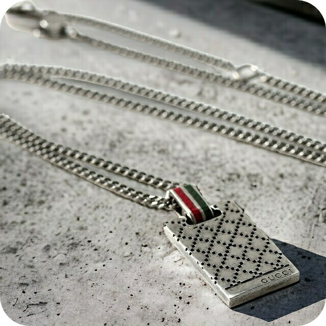 GUCCI グッチ ネックレス ブランド ディアマンテモチーフ ペンダント シルバー925 メンズ レディース 310481 J89L0 8518 シルバーアクセサリー おしゃれ ジュエリー 誕生日プレゼント ギフト 男性 女性 プレゼント 実用的