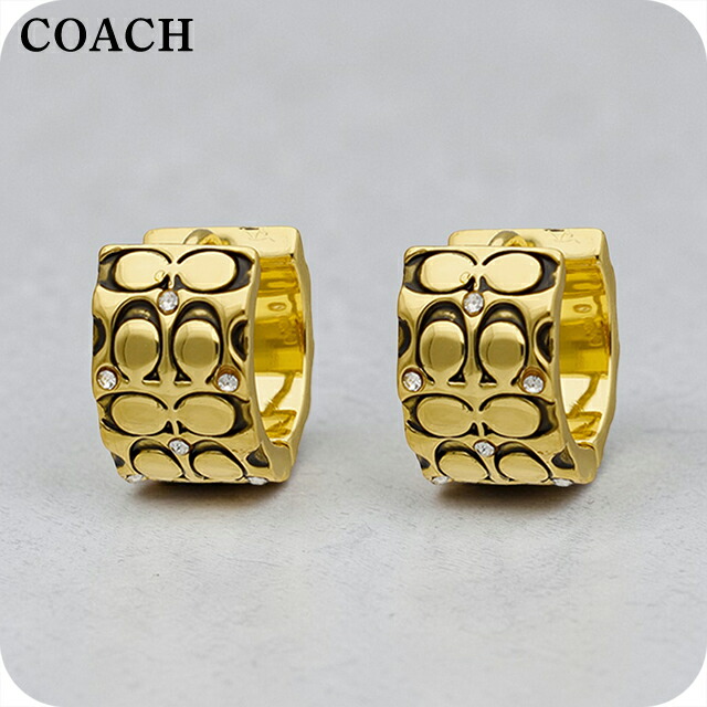 コーチ ピアス レディース ブランド COACH 341903 GD230 ゴールド アクセサリー
