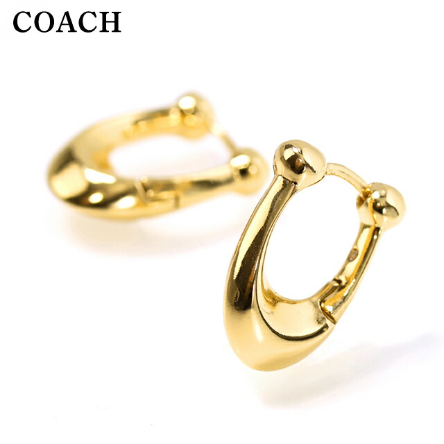 コーチ ピアス レディース ブランド COACH フープ 両耳用 351447 GLD 710 ゴールド アクセサリー
