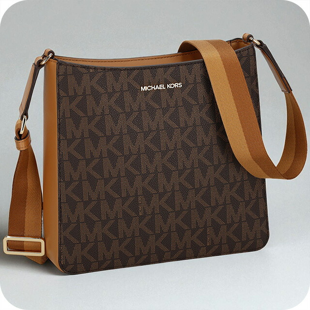 マイケル・コース ショルダーバッグ レディース ブランド MICHAEL KORS レザー 38R4GJ6M8B 174 ダークブラウン 斜めがけ 高級 おしゃれ プレゼント 女性 実用的 かわいい