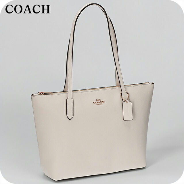 コーチ トートバッグ レディース ブランド COACH レザー INDONESIA 4454 IMCHK ホワイト 軽量 手提げ 高級 おしゃれ プレゼント 女性 実用的 かわいい