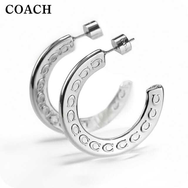 コーチ ピアス レディース ブランド COACH スタッド 両耳用 541371RHO030 シルバー アクセサリー