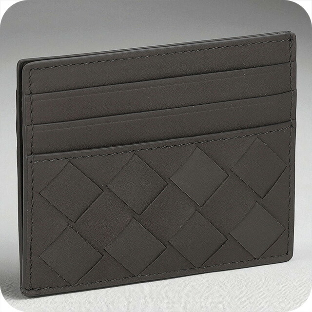 ボッテガ・ヴェネタ カードケース メンズ レディース ブランド BOTTEGA VENETA 607361-V3US3 1450 ブラウン 定期入れ 高級 おしゃれ プレゼント 実用的