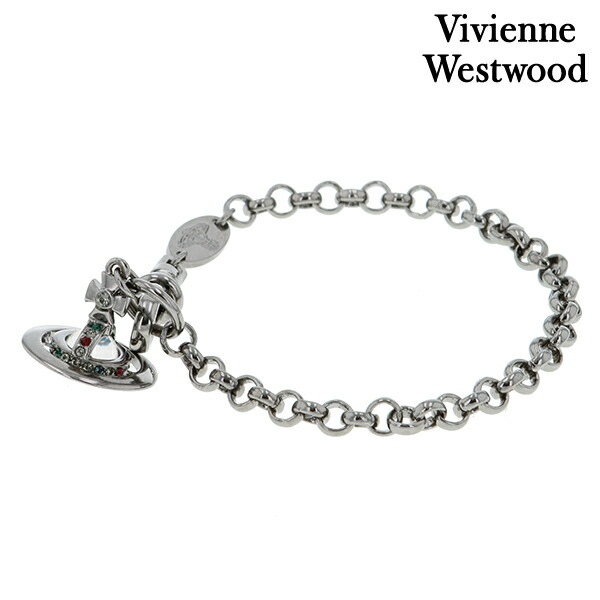 ヴィヴィアン ウエストウッド ブレスレット Vivienne Westwood プチオーブ ペンダント メンズ レディース ユニセックス 61020057-S001 ブラック アクセサリー ギフト プレゼント 実用的