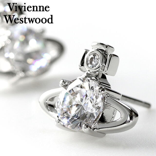 ヴィヴィアン ピアス メンズ レディース Vivienne Westwood レイナ 両耳 真鍮 ユニセックス 62010070/02P102 シルバー アクセサリー ビビアン ギフト ジュエリー ブランド 高級 おしゃれ プレゼント 男性 実用的 かっこいい