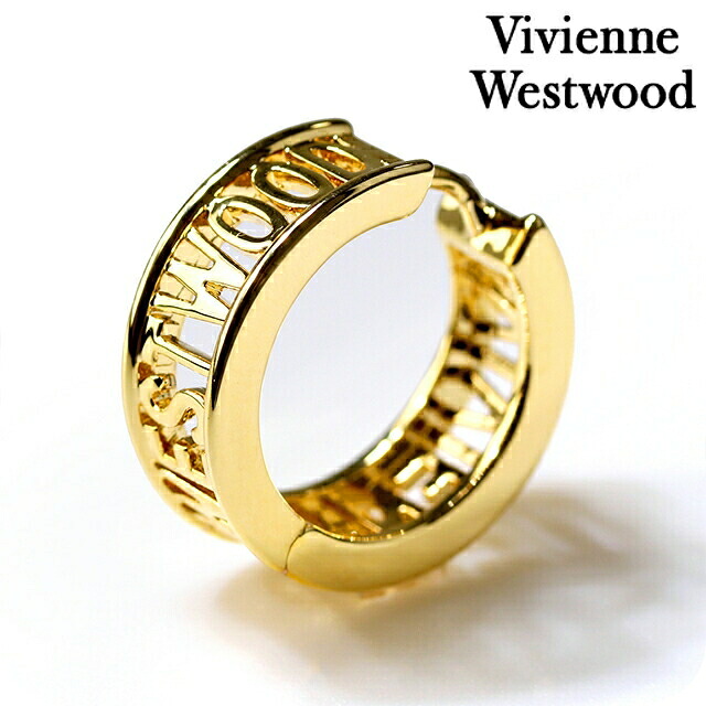 ヴィヴィアン ウエストウッド ピアス メンズ レディース Vivienne Westwood MAN ウエストミンスター WESTMINSTER 真鍮 フープ 片耳用 62030052-02R001 ゴールド アクセサリー ビビアン ジュエリー ブランド 高級 おしゃれ プレゼント 男性 実用的 かっこいい