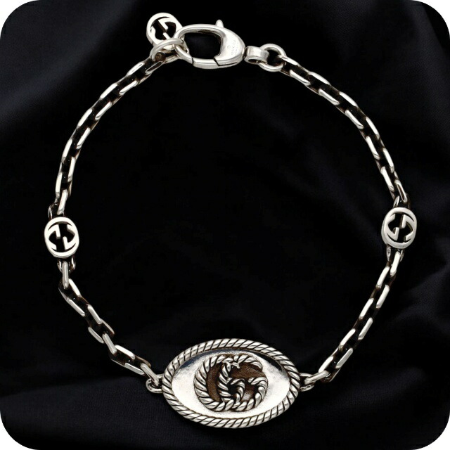 グッチ ブレスレット メンズ ブランド GUCCI 627749-J8400 シルバー