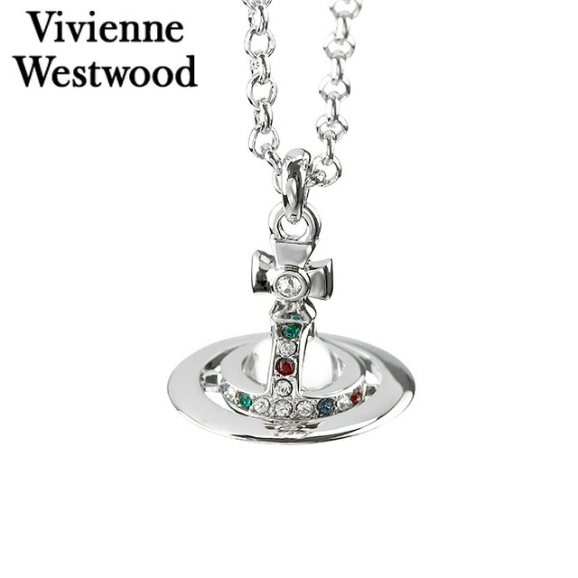 ヴィヴィアン ウエストウッド ネックレス Vivienne Westwood プチオーブ ペンダント メンズ レディース ユニセックス 63020098-02P019 シルバー アクセサリー ギフト プレゼント 実用的