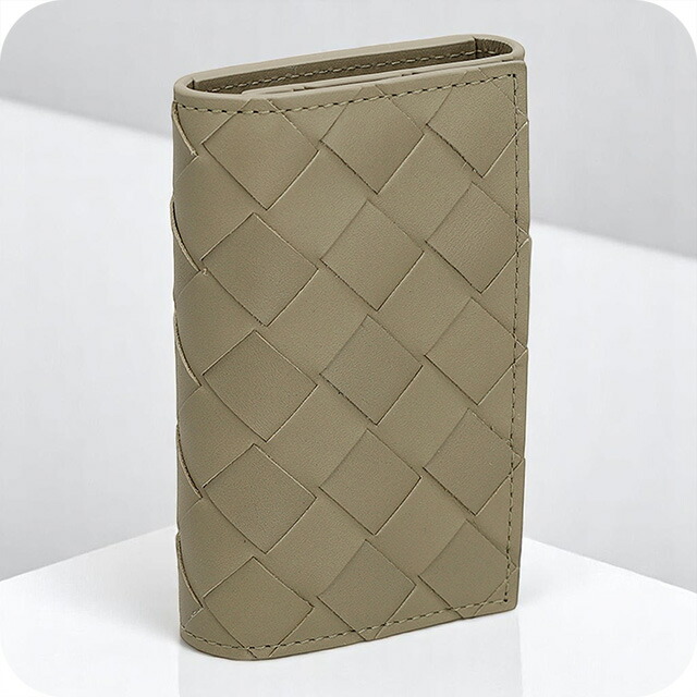 ボッテガ・ヴェネタ キーケース メンズ レディース ブランド BOTTEGA VENETA 630336-V3US1 カーキベージュ 高級 おしゃれ プレゼント 実用的