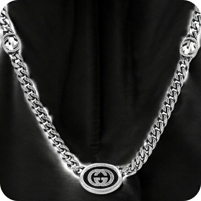 グッチ ネックレス メンズ ブランド GUCCI 678658-J8410 シルバー