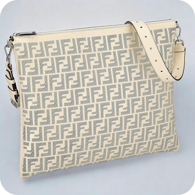 フェンディ ショルダーバッグ レディース FENDI 7VA6040ARCI F0MU3 アイボリー 斜めがけ ブランド 高級 おしゃれ プレゼント 女性 実用的 かわいい