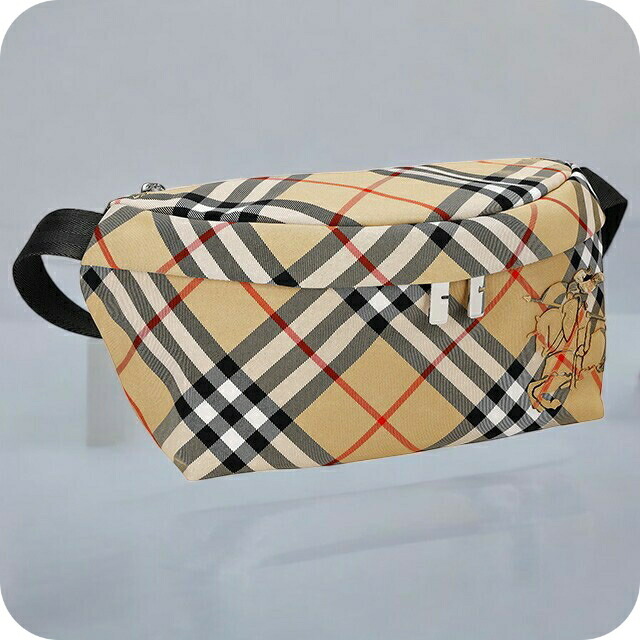 バ－バリ－ ボディバッグ メンズ ブランド BURBERRY 8091780 ベージュ