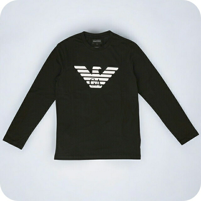 エンポリオ・アルマーニ Tシャツ メンズ ブランド EMPORIO ARMANI 8N1TN81JPZZ 0022 M ブラック
