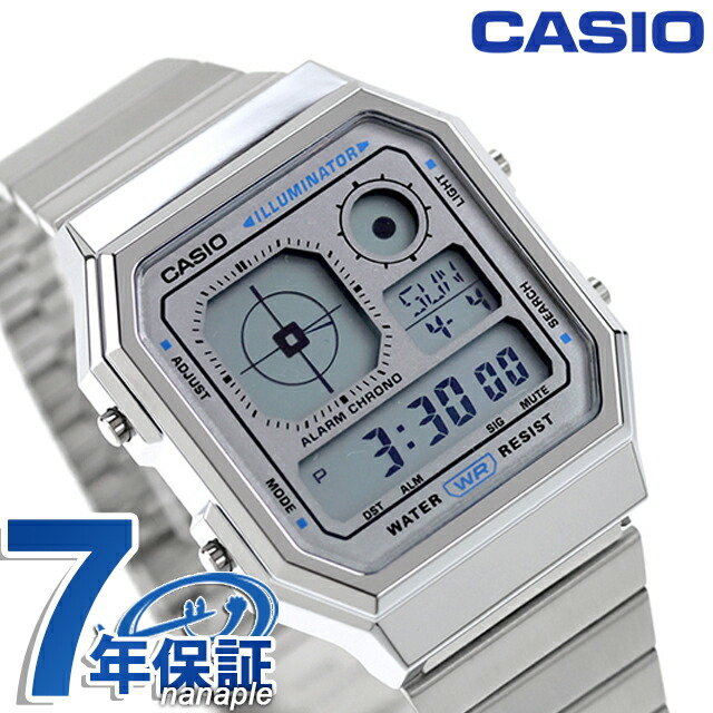 カシオ チープカシオ CASIO クォーツ 電池式 A130WE-7A クラシック ユニセックス チプカシ メンズ レディース 腕時計 ブランド カシオ casio デジタル グレー おしゃれ 防水 かわいい プレゼント 実用的 学生