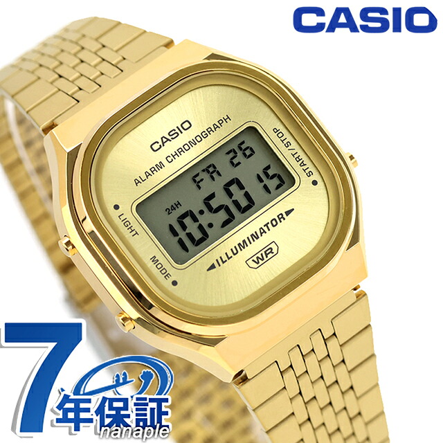 カシオ チープカシオ CASIO CLASSIC クォーツ 電池式 A140WEG-9A ユニセックス チプカシ メンズ レディース 腕時計 ブランド デジタル ゴールド おしゃれ 防水 かわいい プレゼント 実用的