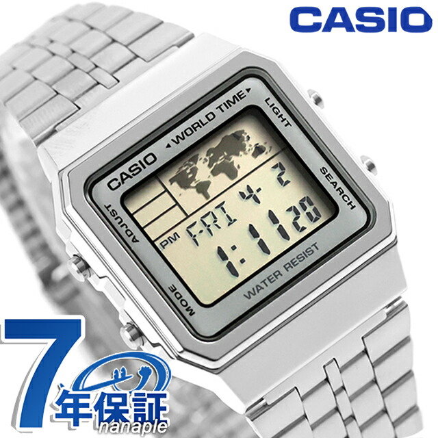 カシオ チープカシオ CASIO ヴィンテージ クォーツ 電池式 A500WA-7 海外モデル ユニセックス チプカシ メンズ レディース 腕時計 ブランド カシオ casio デジタル グレー おしゃれ 防水 かわいい プレゼント 実用的