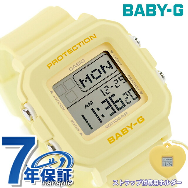 ベビーg ベビージー Baby-G BABY-G＋PLUS BGD-10 Series クォーツ 電池式 BGD-10KH-9 レディース 腕時計 ブランド カシオ casio デジタル パステルイエロー おしゃれ 防水 小さい 軽い かっこいい プレゼント 男性 実用的