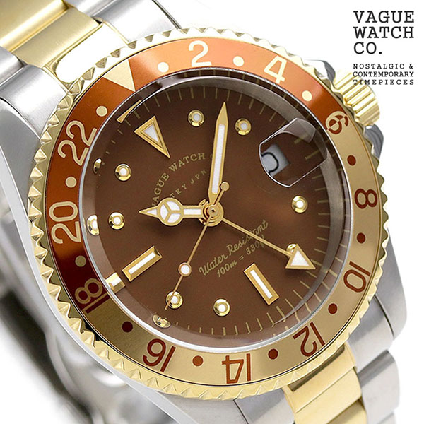 クオーツ BG-L-001-SB 腕時計 ブラウン VAGUE WATCH Co. ブランド おしゃれ 防水 プレゼント 男性 実用的